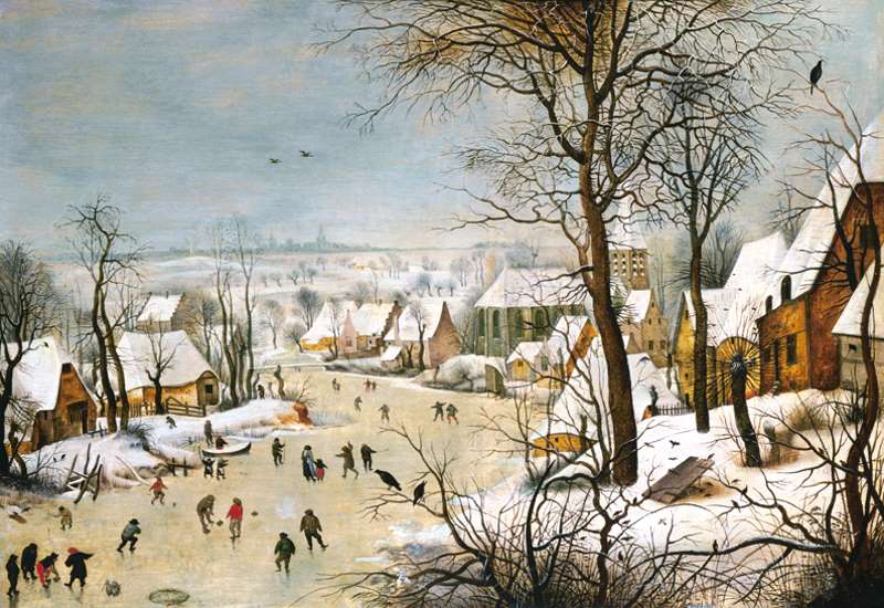 Winterlandschaft (Pieter Brueghel d. Jüngere, um 1600) - 