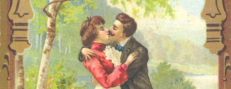 Liebeslieder - Ein Kuss 1908