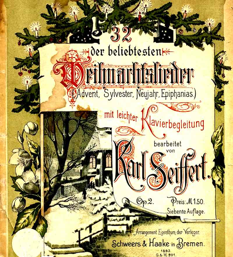 Die beliebtesten Weihnachtslieder (1890)
