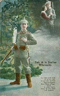 Soldatenpostkarte von 1916