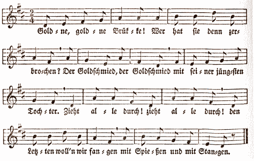Wir Wolln Die Goldne Brucke Baun Volkslieder Archiv 10 000 Lieder