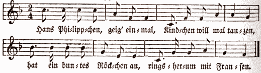 Hans Philippchen geig einmal