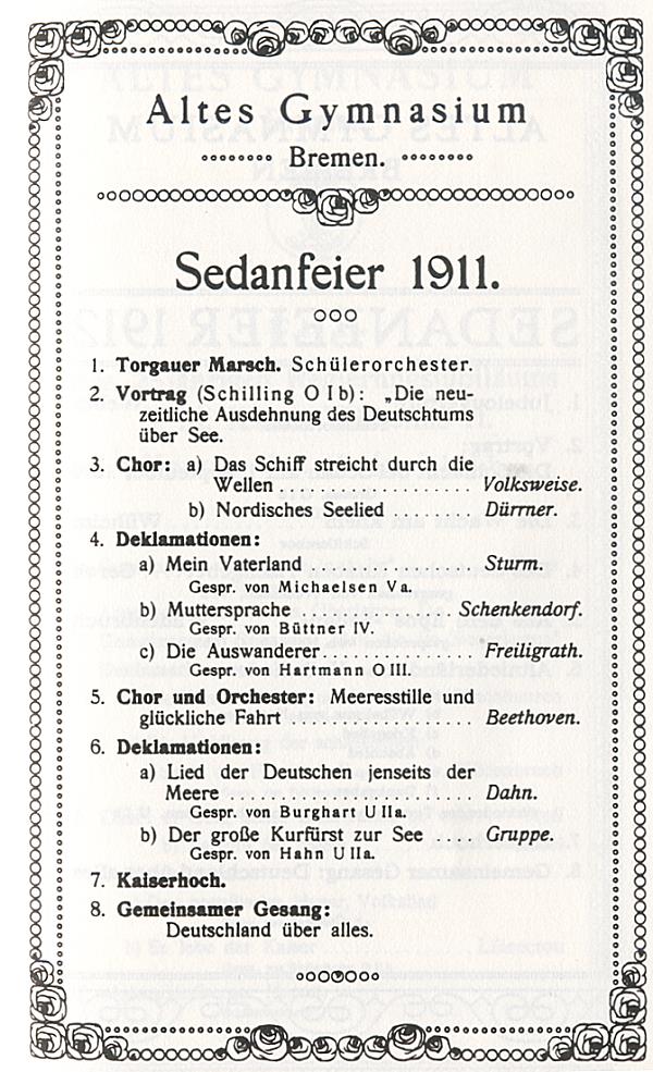 Sedanfeier 1911