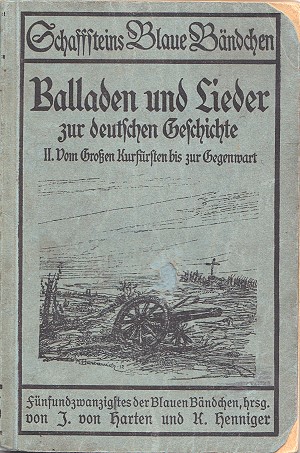 Deutsche Geschichte-Balladen-und-Lieder