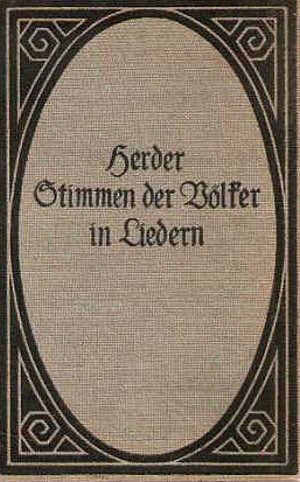 Stimmen der Völker (Herder)