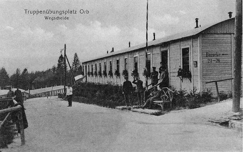Truppenübungsplatz Wegscheide Bad Orb 1917 2