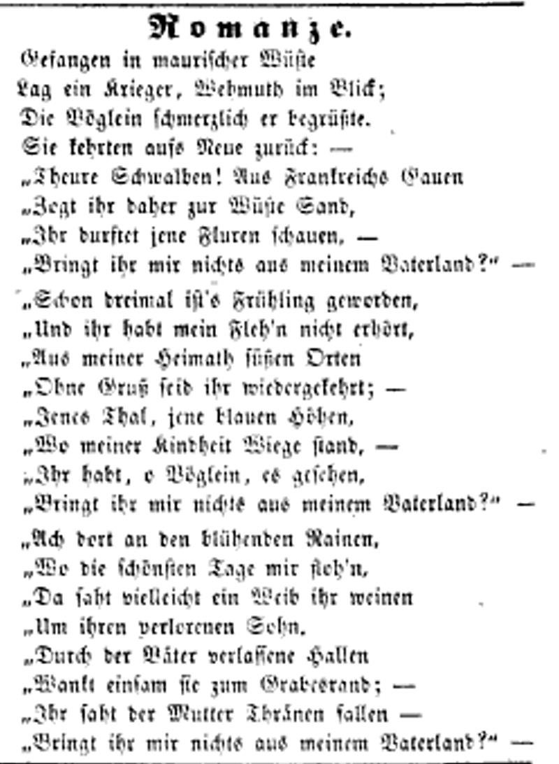 Deutscher Text Abdruck Fürther Tagblatt 1957