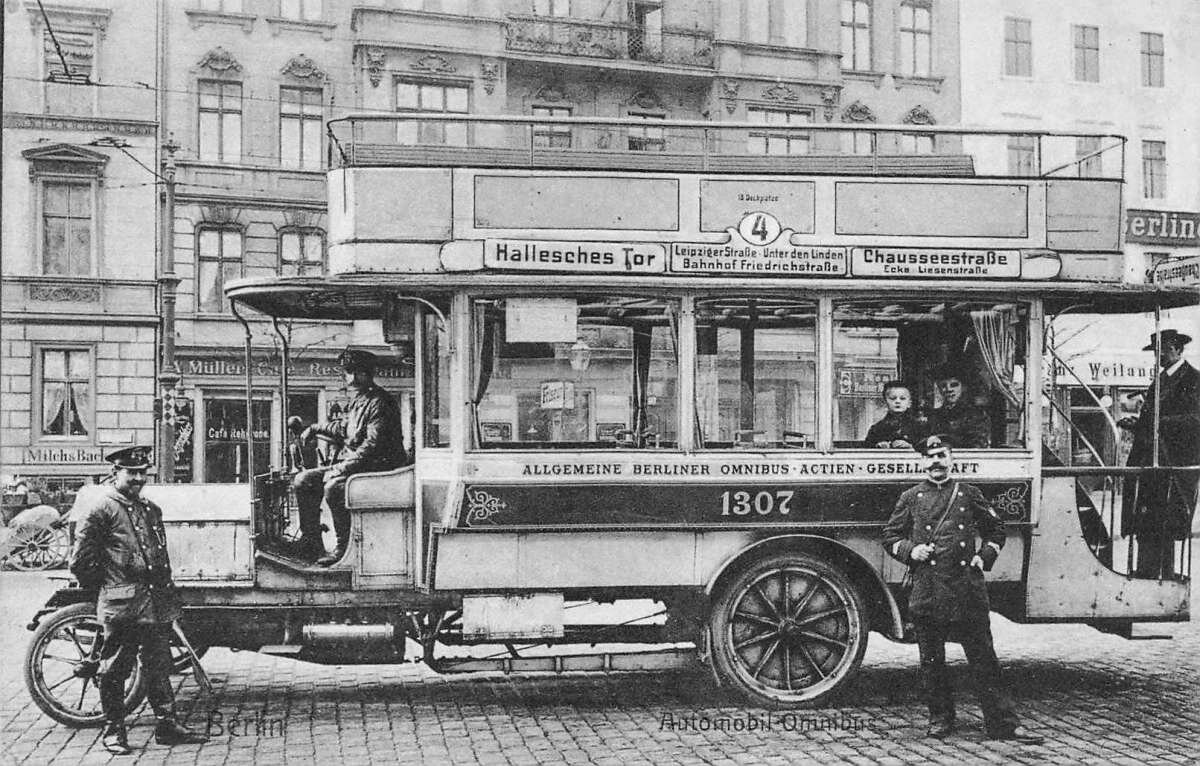 Omnibus Berlin 1910 Omnibus Berlin 1910