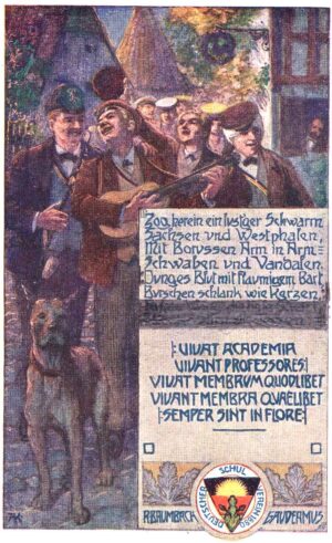 Gestern saß ich still beim Wein - Deutscher Schulverein