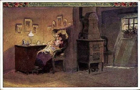 Hey, Paul, Volksliederkarten Nr. 50, Schlaf Herzenssöhnchen