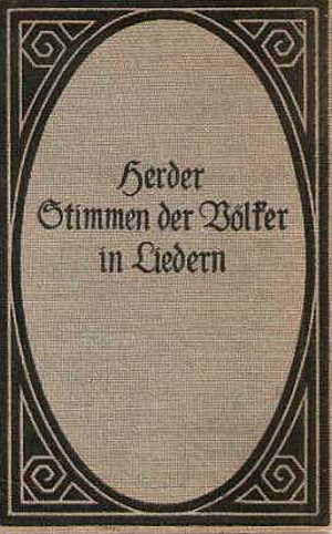 Stimmen der Völker (Herder)