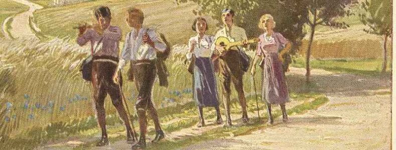 Wandervögel (Paul Hey Ausschnitt 20er Jahre)