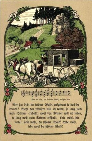Wer hat dich du schöner Wald