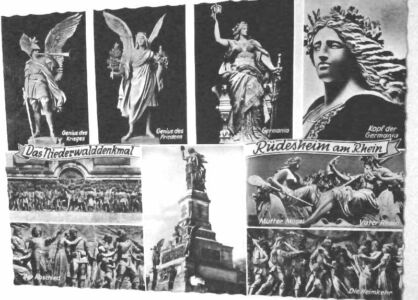 Ak Niederwalddenkmal Details