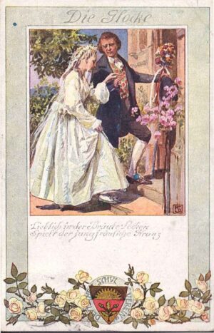 Lieblich in der Bräute locken