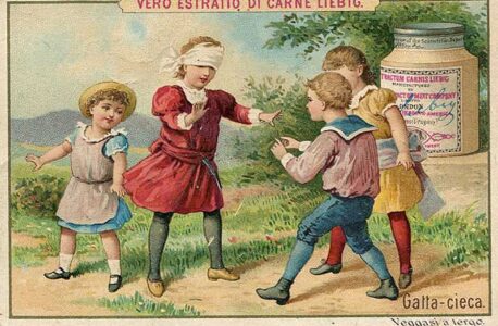 Kinderspiel Blinde Kuh