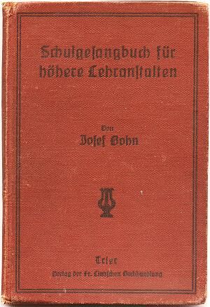 Schulgesangbuch für höhere Lehranstalten
