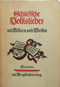 Schlesische Volkslieder 1924