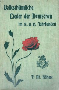 Volkstümliche Lieder der Deutschen